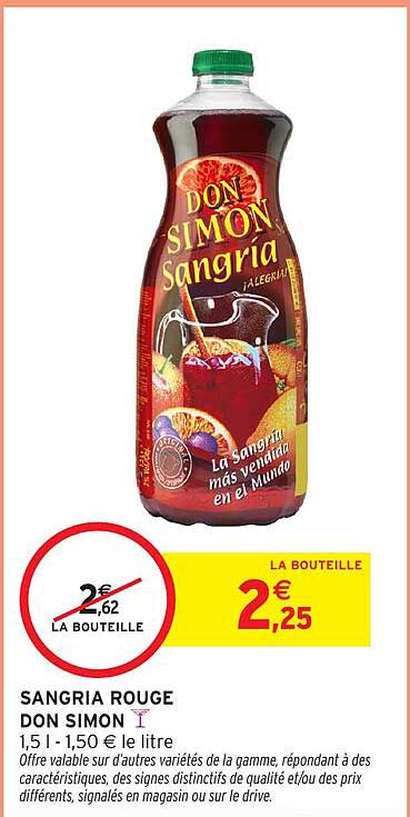 SANGRIA ROUGE DON SIMON