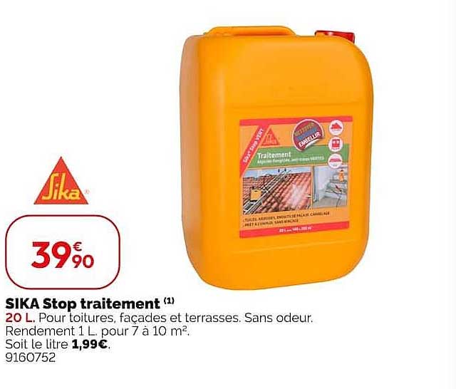 SIKA Stop traitement