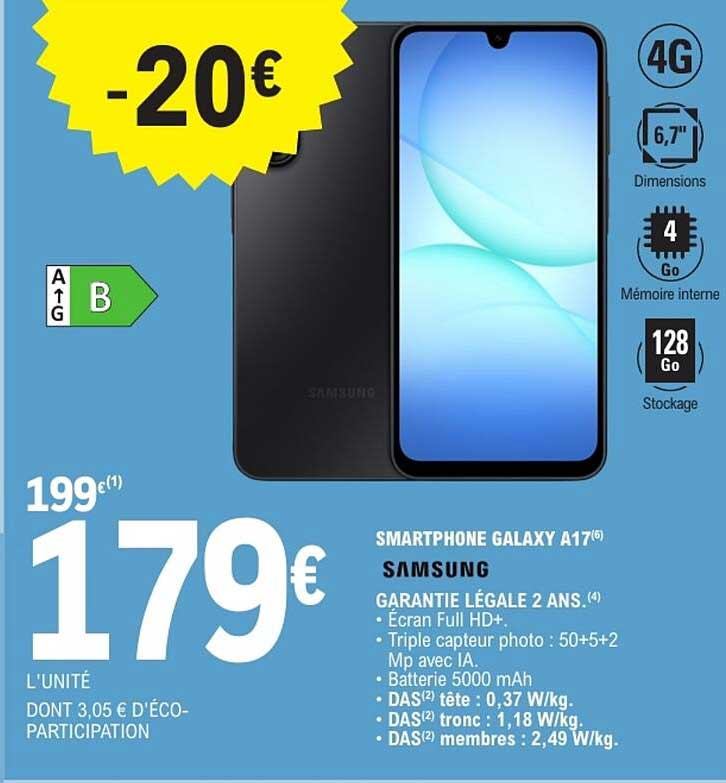 SMARTPHONE GALAXY A17 SAMSUNG