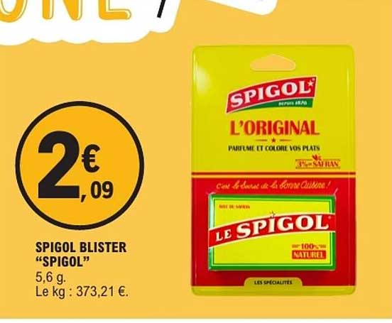 SPIGOL BLISTER "SPIGOL"