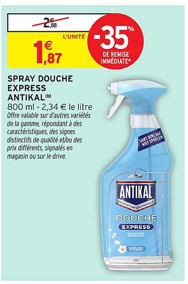 SPRAY DOUCHE EXPRESS ANTIKAL®