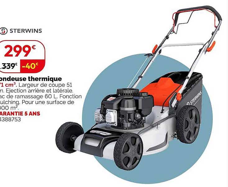 STERWINS Tondeuse thermique