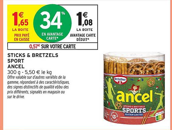 STICKS & BRETZELS SPORT ANCEL