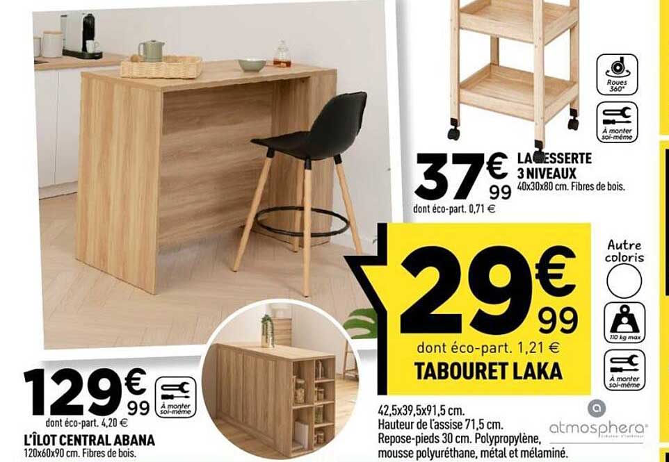 TABOURET LAKA