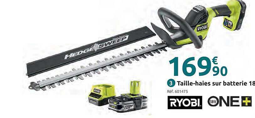 Taille-haies sur batterie 18V