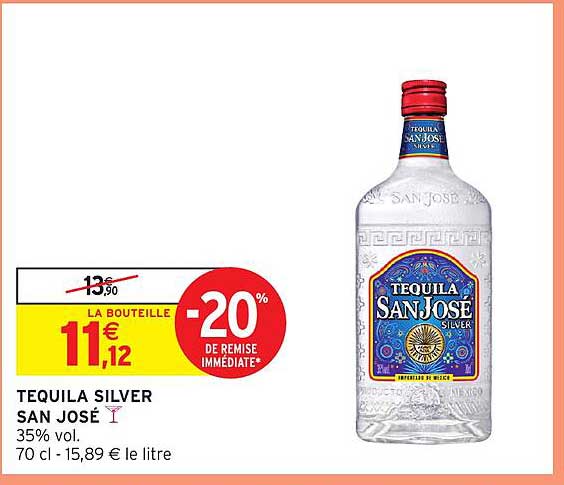 TEQUILA SILVER SAN JOSÉ