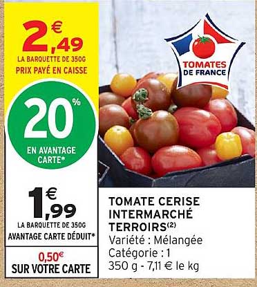 TOMATE CERISE INTERMARCHÉ TERROIR®