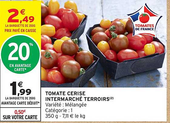 TOMATE CERISE INTERMARCHÉ TERROIRS