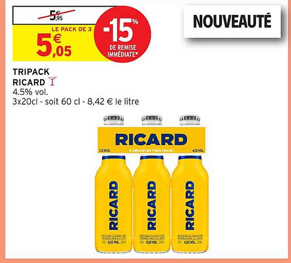 TRIPACK RICARD