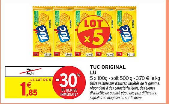 TUC ORIGINAL LU