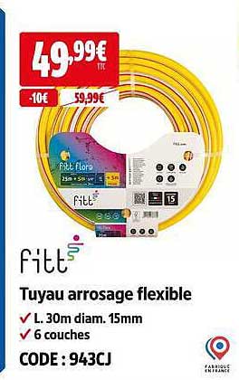 Tuyau arrosage flexible