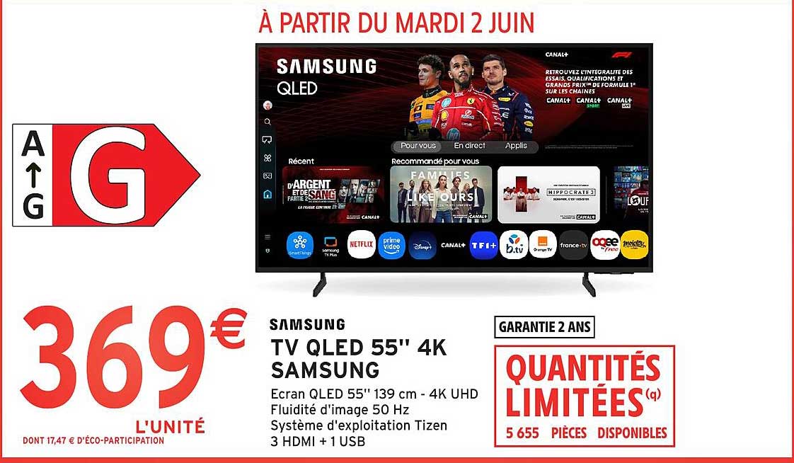 TV QLED 55" 4K SAMSUNG