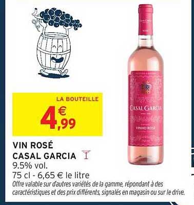 VIN ROSÉ CASAL GARCIA