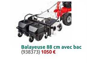 Balayeuse 88 cm avec bac (938373)
