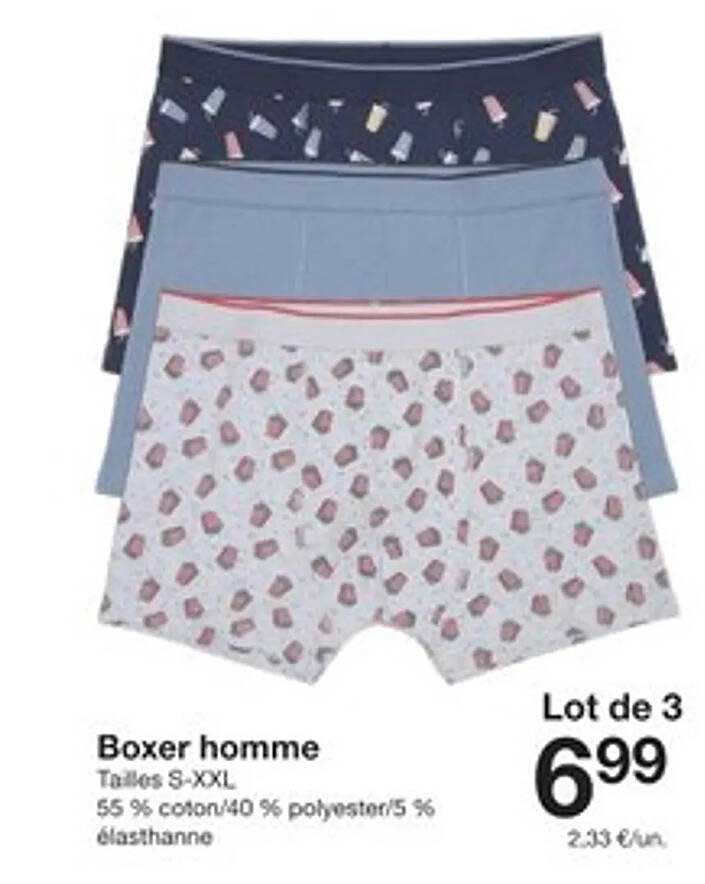Boxer homme