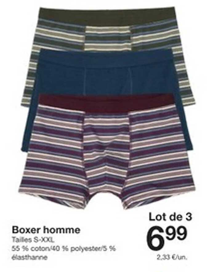 Boxer homme
