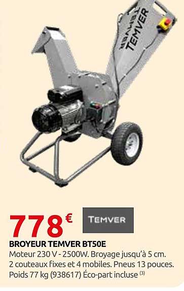 BROYEUR TEMVER BT50E