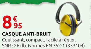 CASQUE ANTI-BRUIT