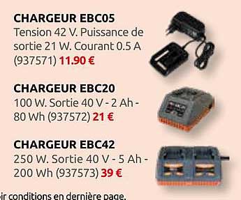 CHARGEUR EBC05