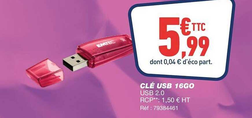 CLÉ USB 16GO