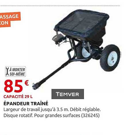 ÉPANDEUR TRAÎNÉ