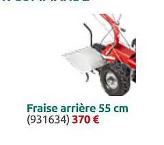 Fraise arrière 55 cm