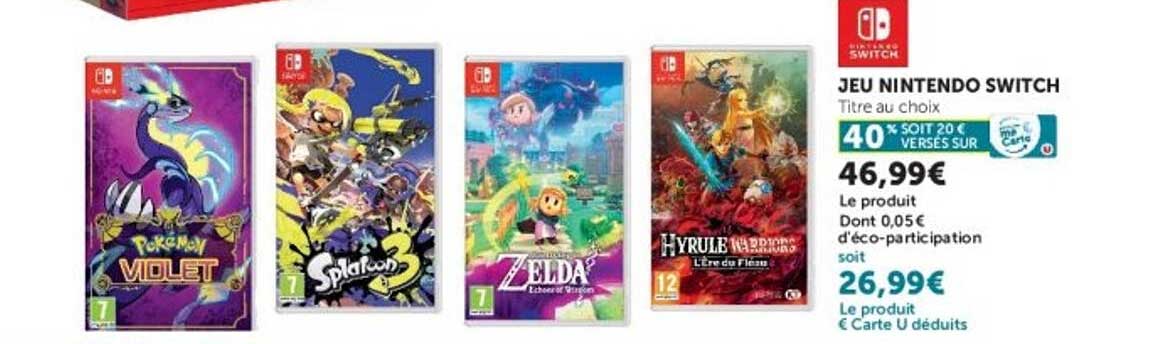 JEU NINTENDO SWITCH