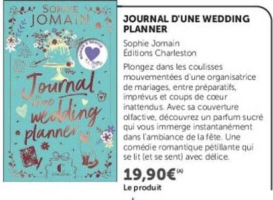 JOURNAL D'UNE WEDDING PLANNER