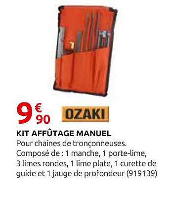 KIT AFFÛTAGE MANUEL