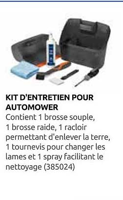 KIT D'ENTRETIEN POUR AUTOMOWER