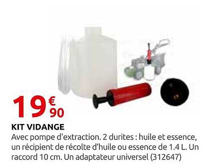 KIT VIDANGE