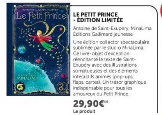 LE PETIT PRINCE - EDITION LIMITEE