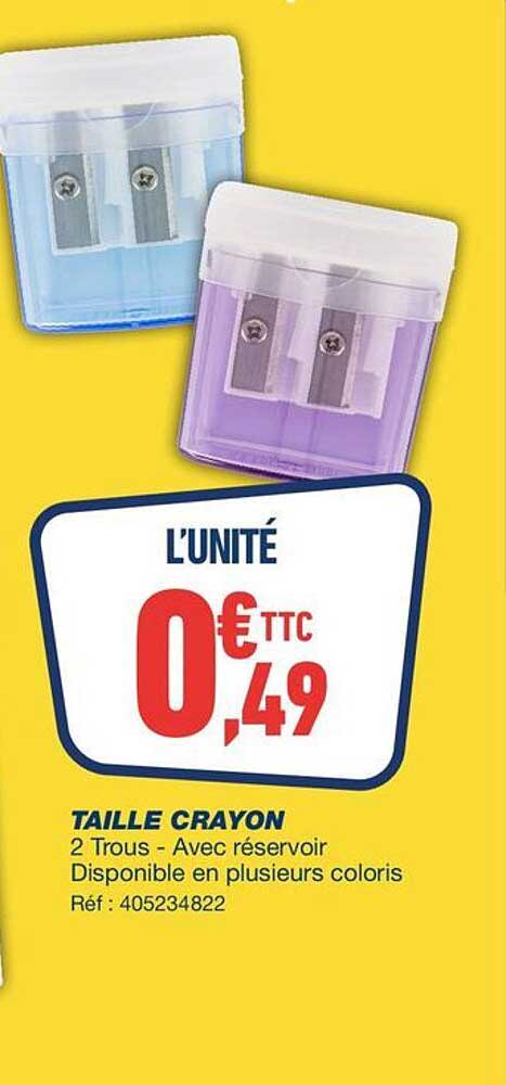 L'UNITÉ 0€ TTC 0,49