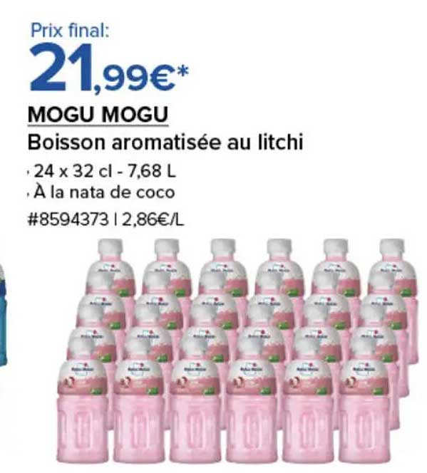 MOGU MOGU Boisson aromatisée au litchi