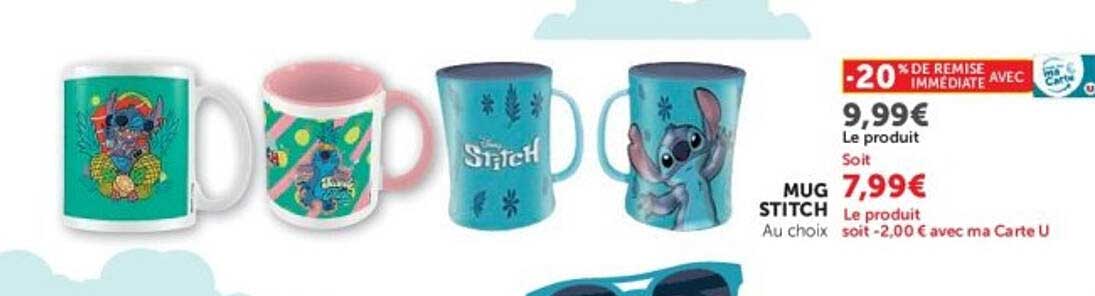 MUG STITCH Au choix