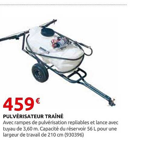 PULVÉRISATEUR TRAÎNÉ