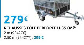 REHAUSSES TÔLE PERFORÉE H. 35 CM (5)