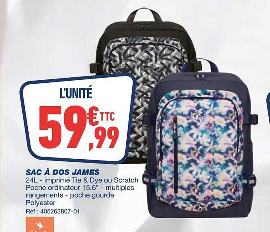 SAC À DOS JAMES
