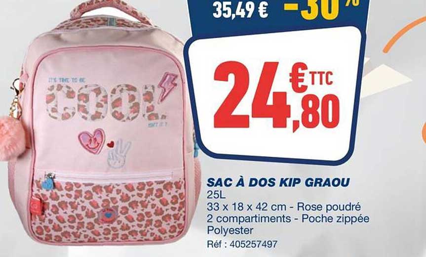 SAC À DOS KIP GRAOU