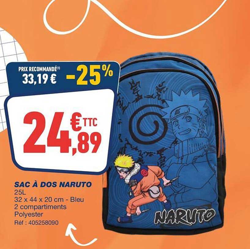 SAC À DOS NARUTO
