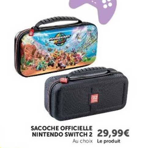 SACOCHE OFFICIELLE NINTENDO SWITCH 2