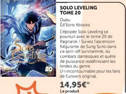 SOLO LEVELING TOME 20