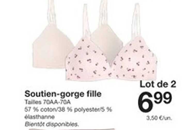 Soutien-gorge fille