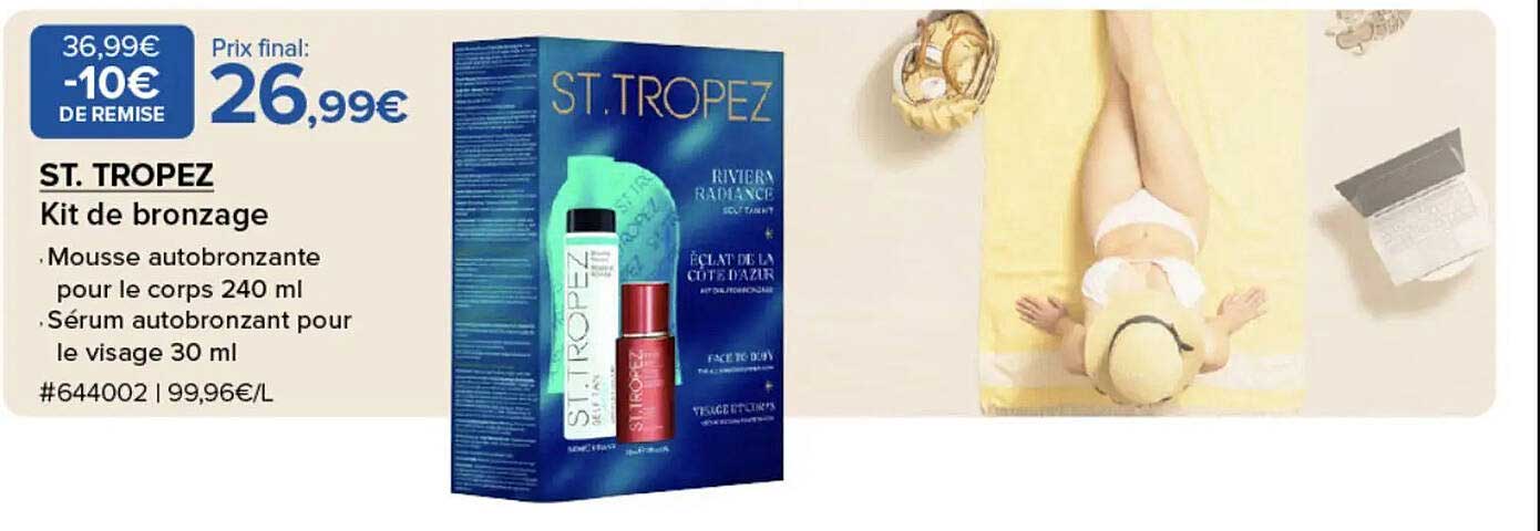 ST. TROPEZ Kit de bronzage