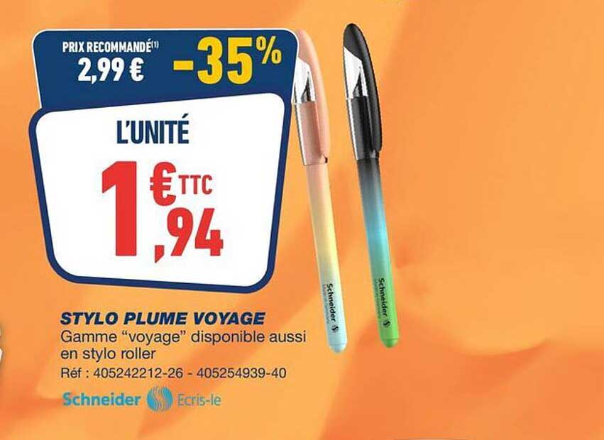 STYLO PLUME VOYAGE