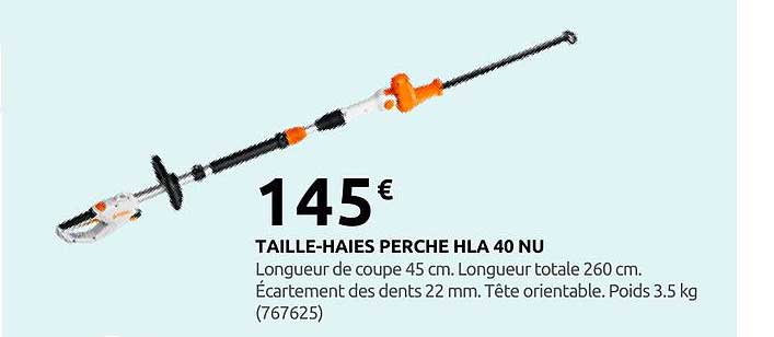 TAILLE-HAIES PERCHE HLA 40 NU