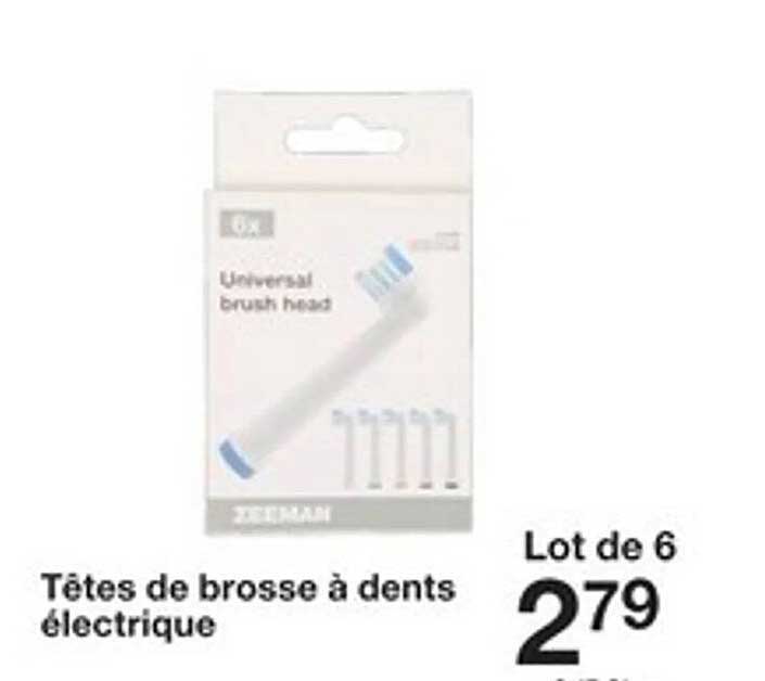 Têtes de brosse à dents électrique