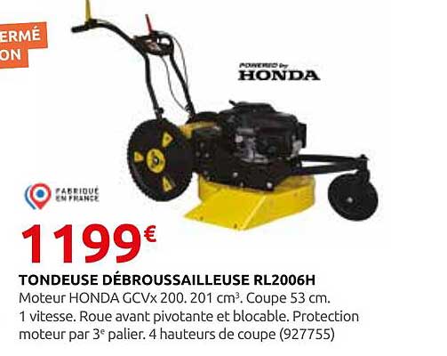 TONDEUSE DÉBROUSSAILLEUSE RL2006H