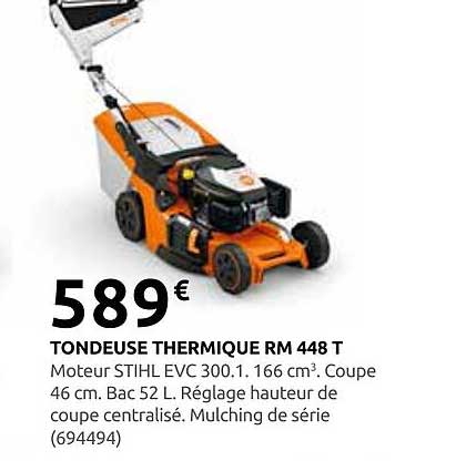 TONDEUSE THERMIQUE RM 448 T
