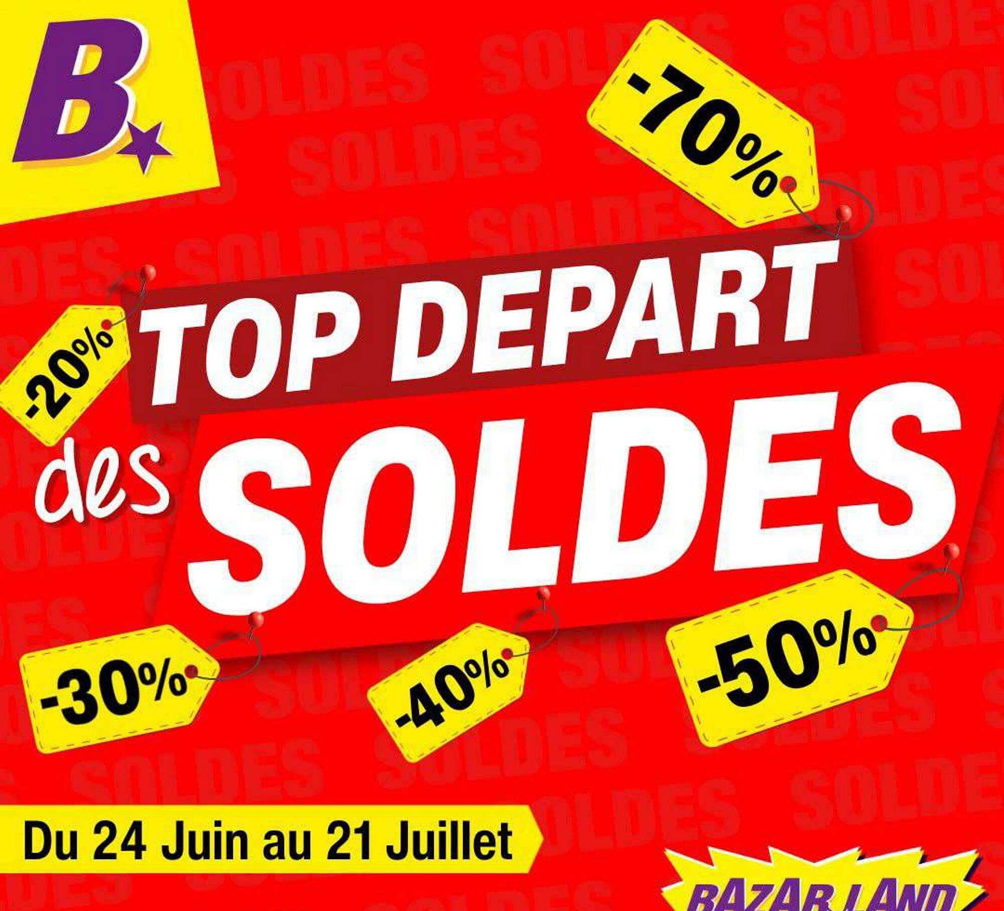 TOP DEPART des SOLDES